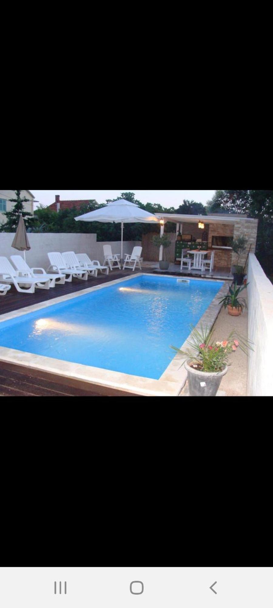Apartman Luce With Shared Pool Zadar Extérieur photo